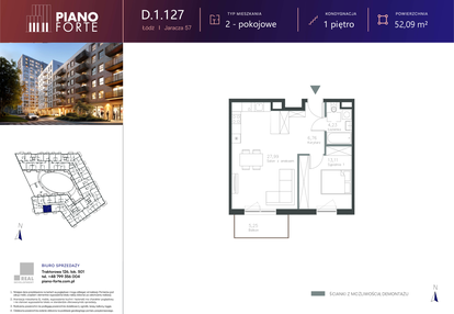 Mieszkanie w inwestycji: Piano