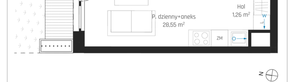 Mieszkanie w inwestycji: Nadmotławie Apartments etap I