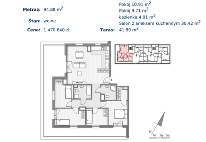 Mieszkanie w inwestycji: Glogera bud. F i G