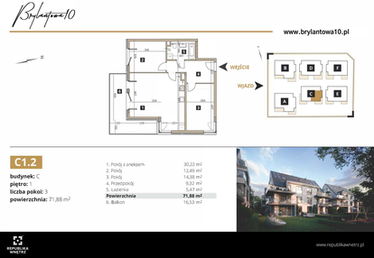 Mieszkanie w inwestycji: Brylantowa 10
