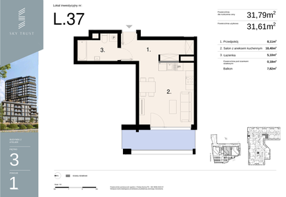 Mieszkanie w inwestycji: Sky Trust etap II - Apartamenty inwestycyjne