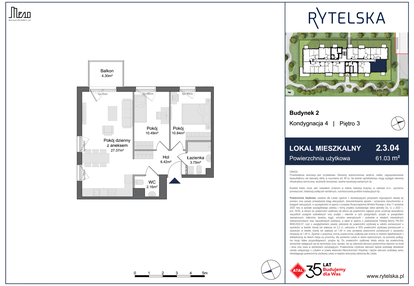 Mieszkanie w inwestycji: Rytelska