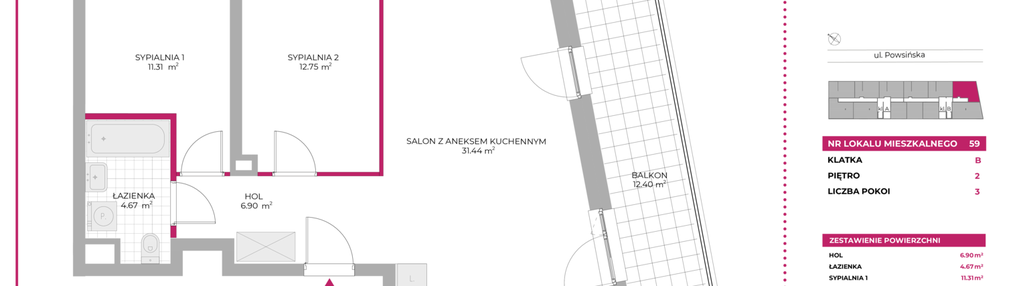 Mieszkanie w inwestycji: Sadyba Spot