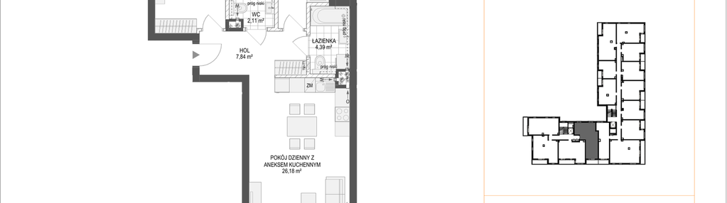 Mieszkanie w inwestycji: Konstelacja etap IV