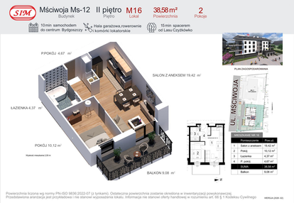 Mieszkanie w inwestycji: Mściwoja MS-12