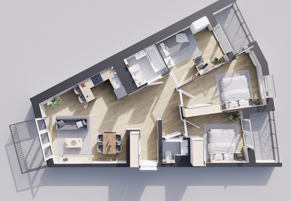 Mieszkanie w inwestycji: Odrzańskie Bulvary