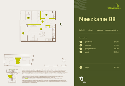 Mieszkanie w inwestycji: Osiedle Imbramowskie