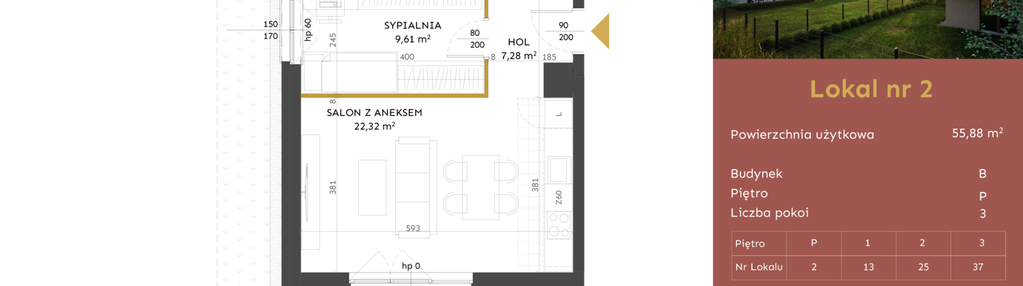 Mieszkanie w inwestycji: Stacja Błonie etap II