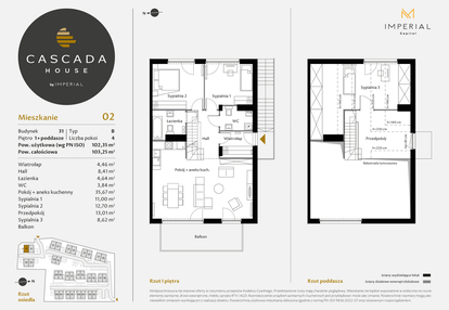 Mieszkanie w inwestycji: CASCADA House