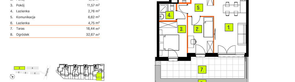Mieszkanie w inwestycji: Osiedle BLASK - Etap I