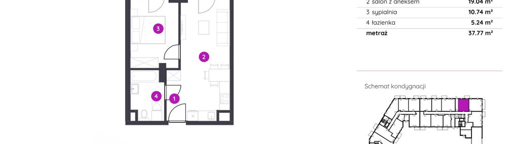 Mieszkanie w inwestycji: Murapol Osiedle Filo etap II