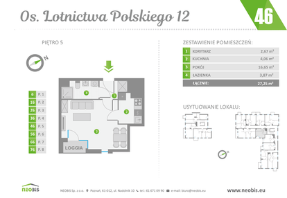 Mieszkanie w inwestycji: Os. Lotnictwa Polskiego 12