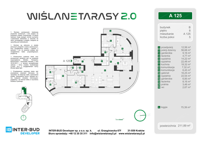 Mieszkanie w inwestycji: Wiślane Tarasy 2.0 budynek B