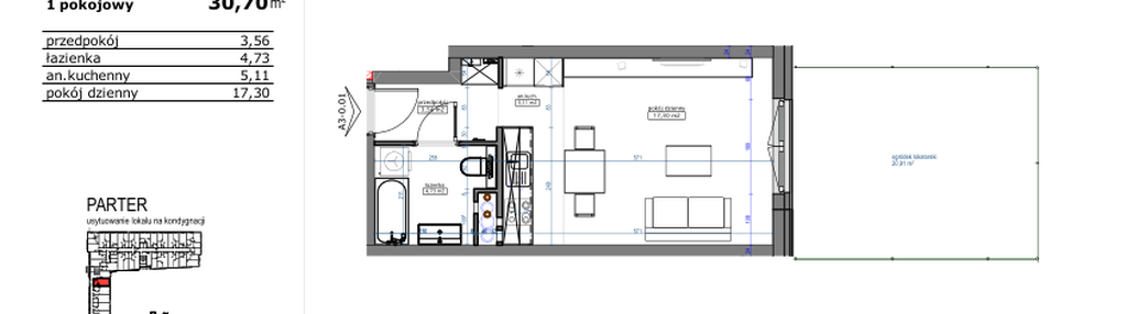 Mieszkanie w inwestycji: Naramowicka 172