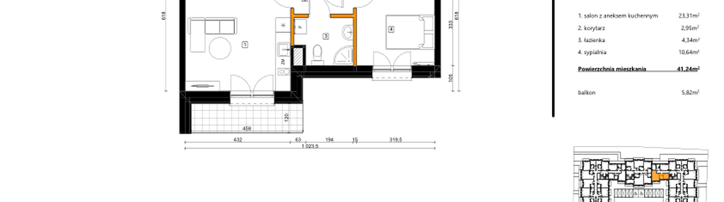 Mieszkanie w inwestycji: SPOT