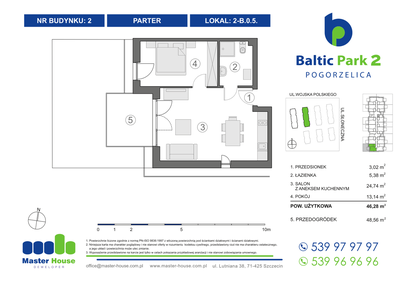 Mieszkanie w inwestycji: Baltic Park 2 Pogorzelica bud. 1 i 2