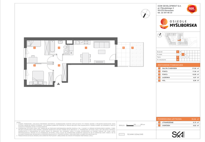 Mieszkanie w inwestycji: Osiedle Myśliborska