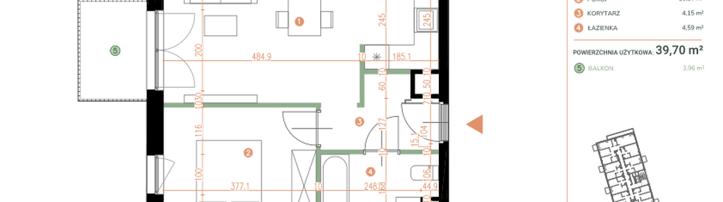 Mieszkanie w inwestycji: Casa Feliz Portowa II