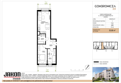 Mieszkanie w inwestycji: Gombrowicza 33 - etap II