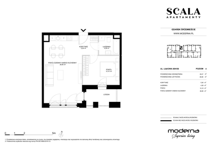 Mieszkanie w inwestycji: Scala