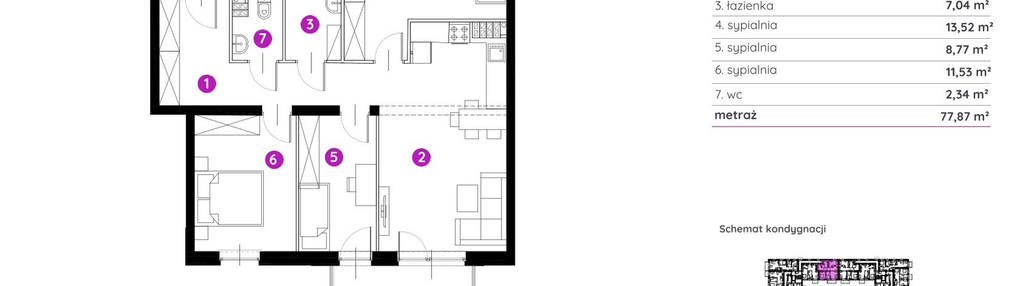 Mieszkanie w inwestycji: Murapol Trzy Lipki etap II
