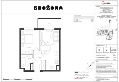 Mieszkanie w inwestycji: Zbożowa