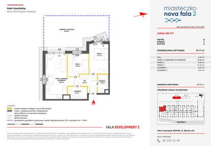 Mieszkanie w inwestycji: Miasteczko Nova Fala 2