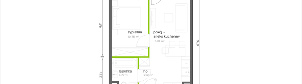 Mieszkanie w inwestycji: Aroniowa Vita
