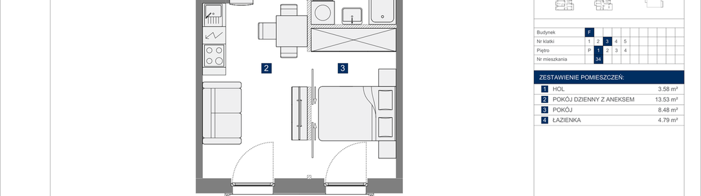 Mieszkanie w inwestycji: Apartamenty Park Matecznego Etap 2