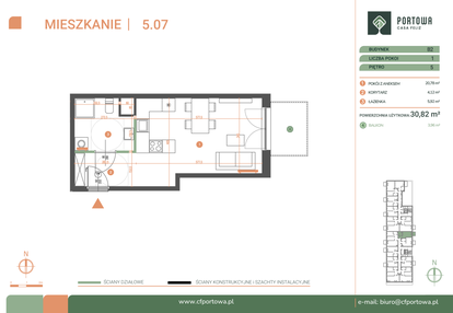 Mieszkanie w inwestycji: Casa Feliz Portowa