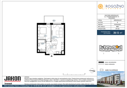 Mieszkanie w inwestycji: Rogoźno Centrum