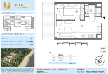 Mieszkanie w inwestycji: Ustronie Luxury Apartments
