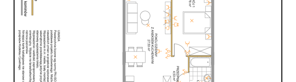 Mieszkanie w inwestycji: Na Skarpie