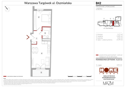 Mieszkanie w inwestycji: Apartamenty Oszmiańska II