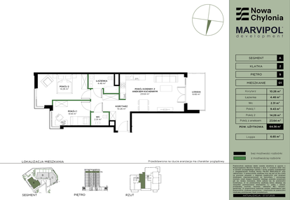 Mieszkanie w inwestycji: Nowa Chylonia