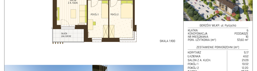 Mieszkanie w inwestycji: Stargardzka