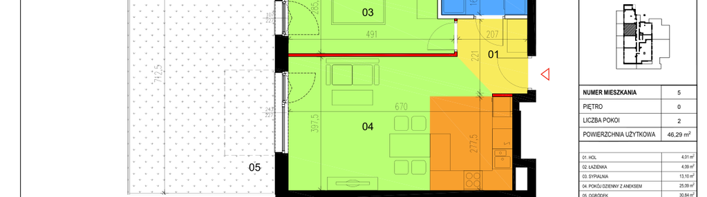 Mieszkanie w inwestycji: Apartamenty Nowy Marysin VII