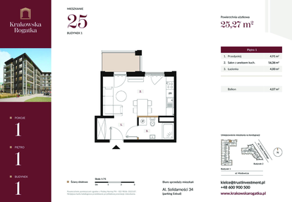 Mieszkanie w inwestycji: Krakowska Rogatka