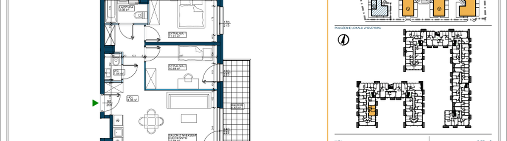 Mieszkanie w inwestycji: Osiedle Hemara - etap III bud. 2 i 3