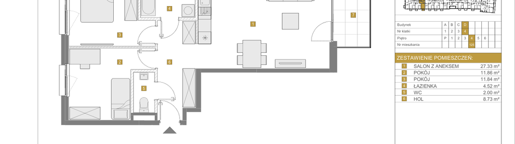 Mieszkanie w inwestycji: Apartamenty Rudnickiego