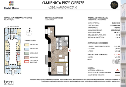 Mieszkanie w inwestycji: Kamienica przy Operze