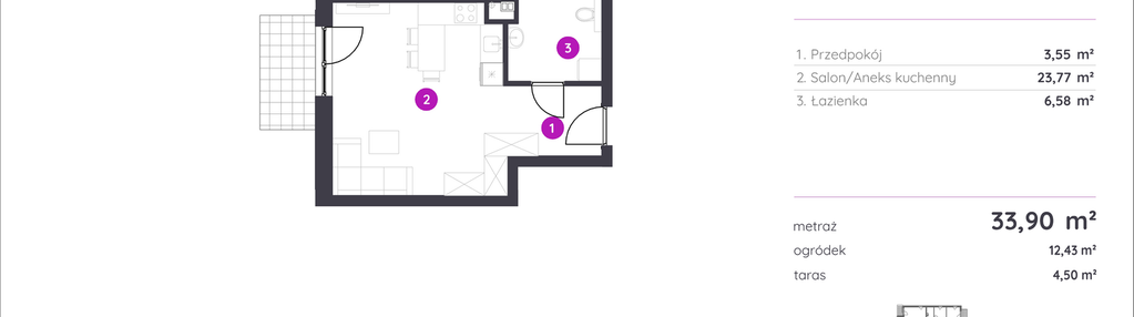 Mieszkanie w inwestycji: Murapol Osiedle Faktoria