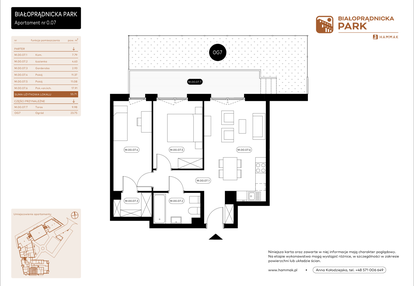 Mieszkanie w inwestycji: Białoprądnicka Park