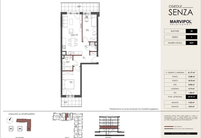 Mieszkanie w inwestycji: Osiedle Senza