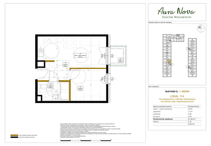Mieszkanie w inwestycji: Aura Nova etap II