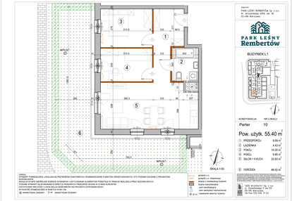 Mieszkanie w inwestycji: Park Leśny Rembertów etap IX