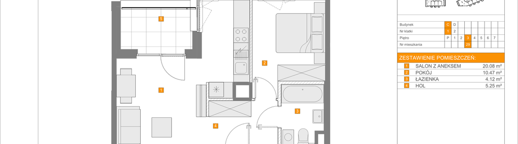 Mieszkanie w inwestycji: Apartamenty Literacka etap 2