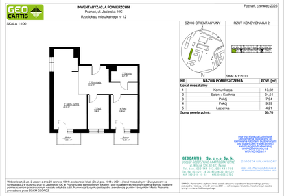 Mieszkanie w inwestycji: Jasielska 8C etap II