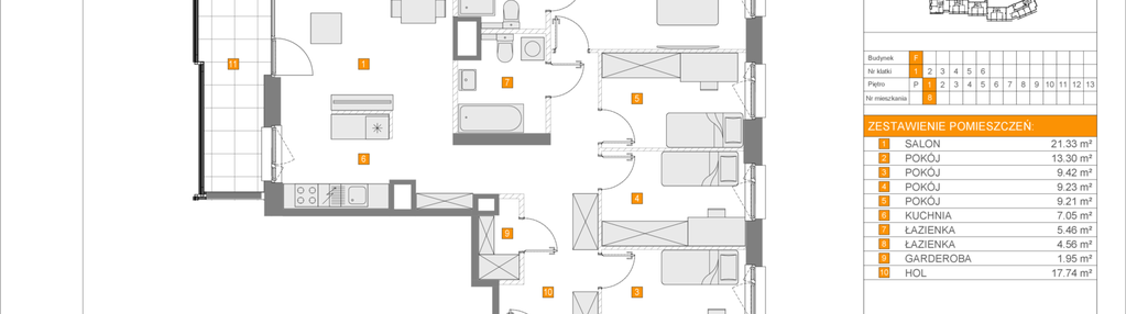 Mieszkanie w inwestycji: Apartamenty Literacka etap 2.3