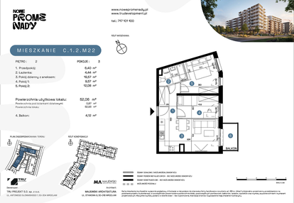 Mieszkanie w inwestycji: Nowe Promenady etap II